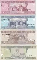 Afghanistan Lot 4 billets