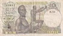 &Aacute;frica del oeste francesa 10 Francs - Hunters - 22-04-1948 - Serial B.52 - P.37