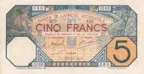 �frica del oeste francesa 100 Francs - Dakar - 17-02-1926 - Serial M 3160 - VF+ to XF- P.5c
