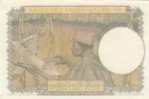 &Aacute;frica del oeste francesa 5 francs - Man, weaver - 15-06-1942 - Serial G.10742