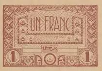 Africa dell\'ovest francese 1 Franc - Brown - ND (1944)