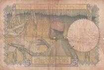 Africa dell\'ovest francese 5 Francs - Coffe tree - Man weaving - 15-03-1937 - Serial V.3012