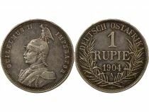 Afrique de l\'Est Allemande Guillaume II - Roupie Argent - 1904 A Berlin