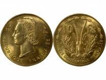 Afrique de l\'Ouest 10 Francs - 1956 Paris
