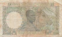 Afrique de l\'Ouest 25 Francs - 19-12-1952 - P.38