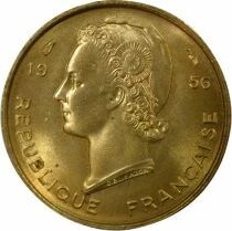 Afrique de l\'Ouest 5 Francs - 1956 Paris
