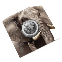 Afrique du Sud 1 Once Argent AFRIQUE DU SUD 2021 - Éléphant - The Big Five (Série II) - Nouvelle Collection