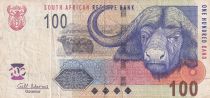 Afrique du Sud 100 Rand - Buffle - Zèbres - ND (2005) - P.131b