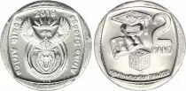 Afrique du Sud 2 Rand,  25 ans de la Démocratie - Education - 2019