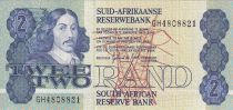 Afrique du Sud 2 Rand - Jan Van Riebeek - Usine - ND (1981-1983) - P.118c