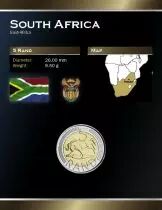 Afrique du Sud 5 Rand 2008 Afrique du Sud - Bim&eacute;tallique