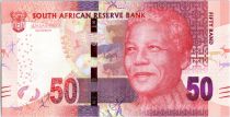 Afrique du Sud 50 Rand - Nelson Mandela - Lion - 2015 - NEUF - P.140b
