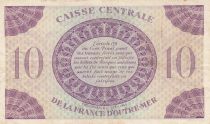 Afrique Equatoriale Française 10 Francs Marianne 1944 - Série FX