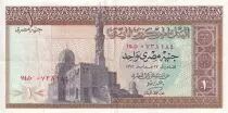 �gypten 1 Pound - Mosque - Pharaons - ND (1967-1968) - P.44b