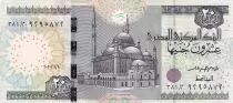�gypten 20 Piastres - Mosque - 2020 - P.74e