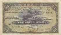 �gypten 25 Piastres  - 18-05-1943 - P.10c - aVF