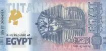 &Auml;gypten Souvenir banknote - Egypt - Tutankhamun  - 2024