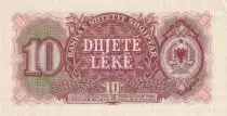 Albania 10 Léké - Eagle - 1957 - AU+ - P.28