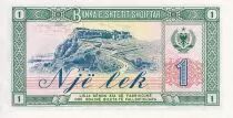 Albanie 1 Lek - Couple de paysans - Forteresse - Spécimen - 1976 - Série CL - P.40s2