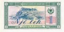 Albanien 1 Lek - Peasant couple - Fortress - Specimen - 1976 - Serial CL - P.40s2