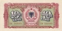 Albanien 10 L�k� - Eagle - 1957 - AU+ - P.28