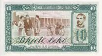 Albanien 10 Lek&euml; - Woman worker - Specimen - 1976 - Serial HL - P.43s2