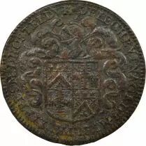 Alderman of Paris, Nicolas Phelippes - Brass Token - 1652