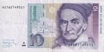 Alemania (Rep&uacute;blica Federal) 10 Mark - Carl Friedr Gauss - 1991 - P.38b