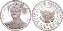 Alemania (Rep&uacute;blica Federal) Jimmy Carter President of United States of America - 1977-1981 - Silver