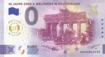 Alemania 0 Euro - 80 JAHRE ENDE 2 WELTRIEG  - 2025  - Anniversary