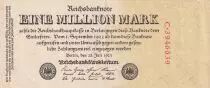 Alemania 1 000 000 Mark - 25/07/1923 - Various series and numbers - With letter