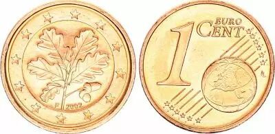 Alemania 1 Centime Euro - 2002 F