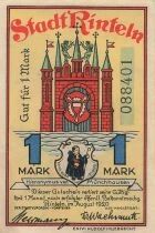Alemania 1 Mark - Rinteln - Notgeld - 1920