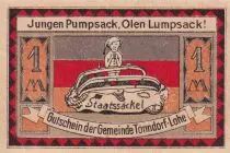 Alemania 1 Mark - Tonndorf-Lohe - Notgeld - 1921