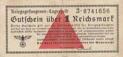 Alemania 1 Reichsmark - 1940 - Serial 3.8