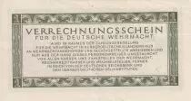 Alemania 1 Reichsmark - Military Payements Certificates - 1944 - XF - P.M38