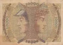 Alemania 10 000 Mark - City of Manheim - Serial Y - 1923