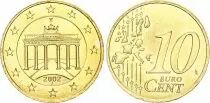 Alemania 10 Centimes Euro - 2002 J