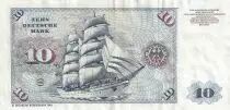 Alemania 10 Mark - Young man - Boat - 1980 - P.31d