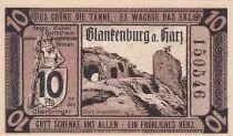 Alemania 10 Pfennig - Blankenburg am Harz - Notgeld - 1920