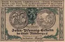 Alemania 10 Pfennig - M&uuml;hlberg - Notgeld - 1921
