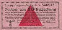 Alemania 10 Reichespfenning  - Prison camp  - 1940 - F - Rosenberg 521