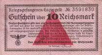 Alemania 10 Reichespfenning - Camp de Prisonniers - 1940 - Without serial