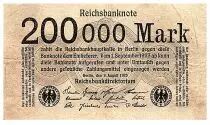 Alemania 100 000 Mark - Reichbanknote - 1923 - VF - P.100