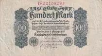 Alemania 100 Mark - 1988 - Letter D