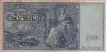 Alemania 100 Mark - Mercure et C&eacute;r&egrave;s - 10-09-1909 - Serial A