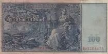 Alemania 100 Mark - Mercure et C&eacute;r&egrave;s - 10-09-1909 - Serial B