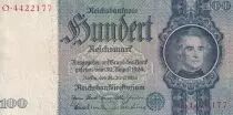 Alemania 100 Reichsmark - Justus Von Liebig - 1935 - Serial O - P.183a