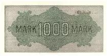 Alemania 1000 Mark Dk green on green and lilac - 1922 - VF - P.76