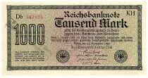 Alemania 1000 Mark Dk green on green and lilac - 1922 - VF - P.76